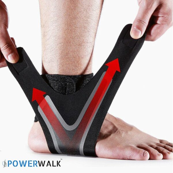 POWER-WALK™ The Adjustable Elastic Ankle Brace – Official Retailer