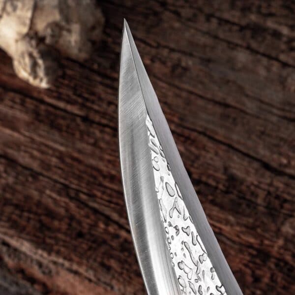 Sakai™ Official Retailer – Japanese Hand Forged 9 Inch Full Tang Knife Made With 8cr High Carbon Steel