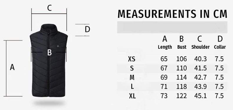 Ultraheat Unisex Heated Vest – Official Retailer
