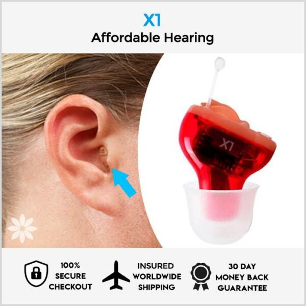 hearglow™️ official retailer – x1 invisible hearing device