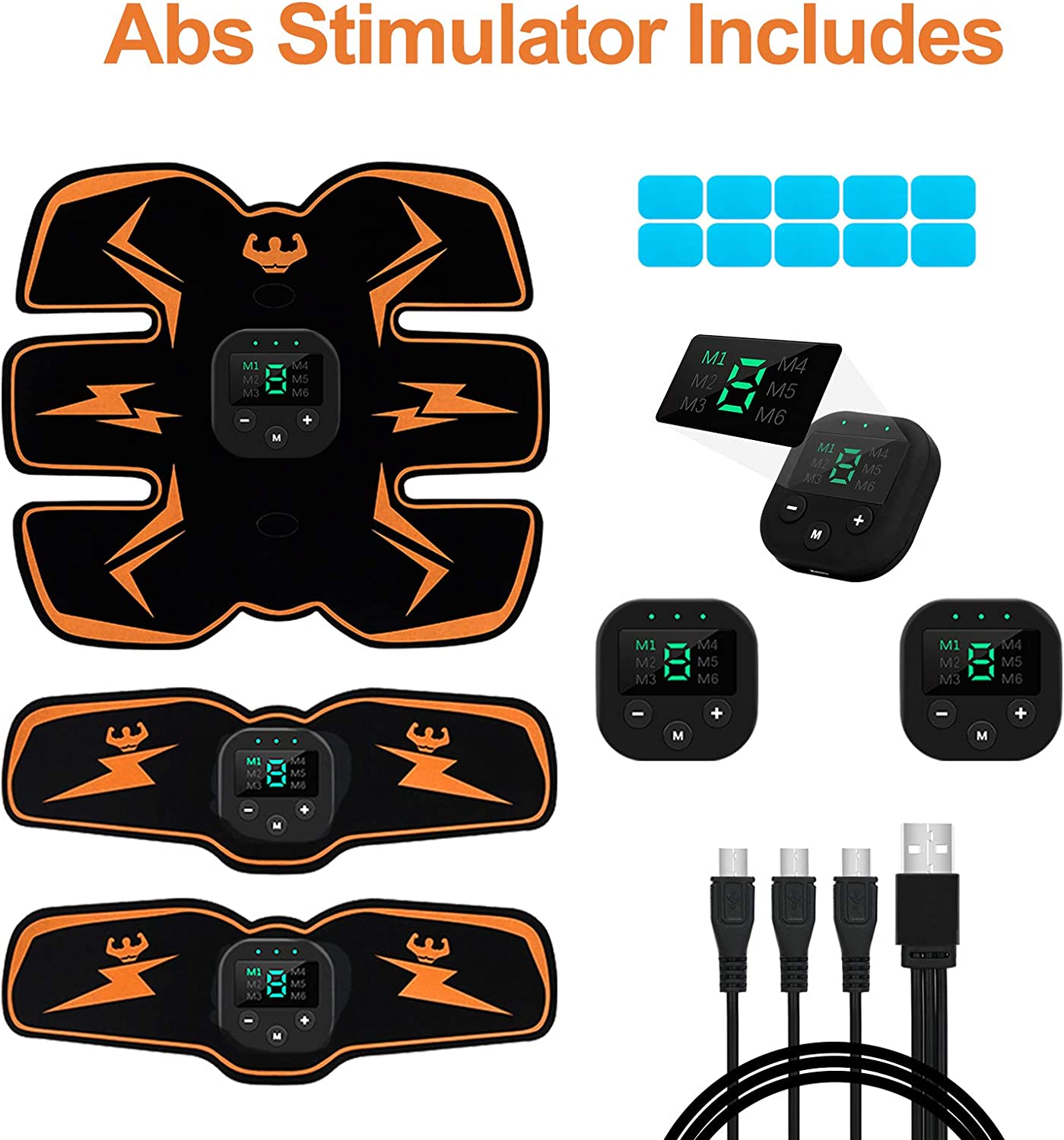 thumbnail image 2 of Tactical X Abs Stimulator 2024 Model – Ultimate Abs 360 With Gel Pads 2 of 6
