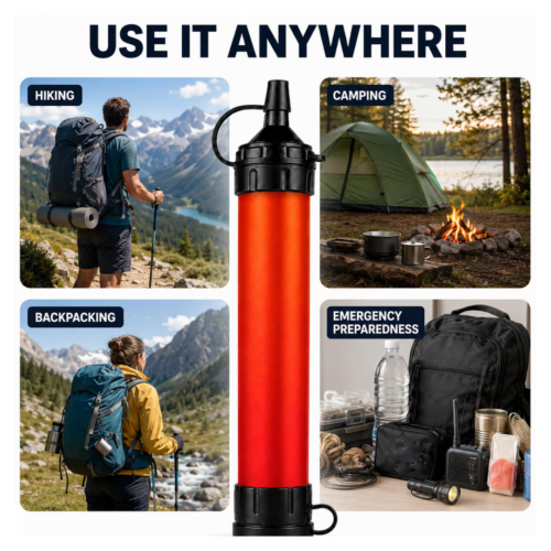 RAVIK Survival Straw (Upgraded Version) - Official Retailer