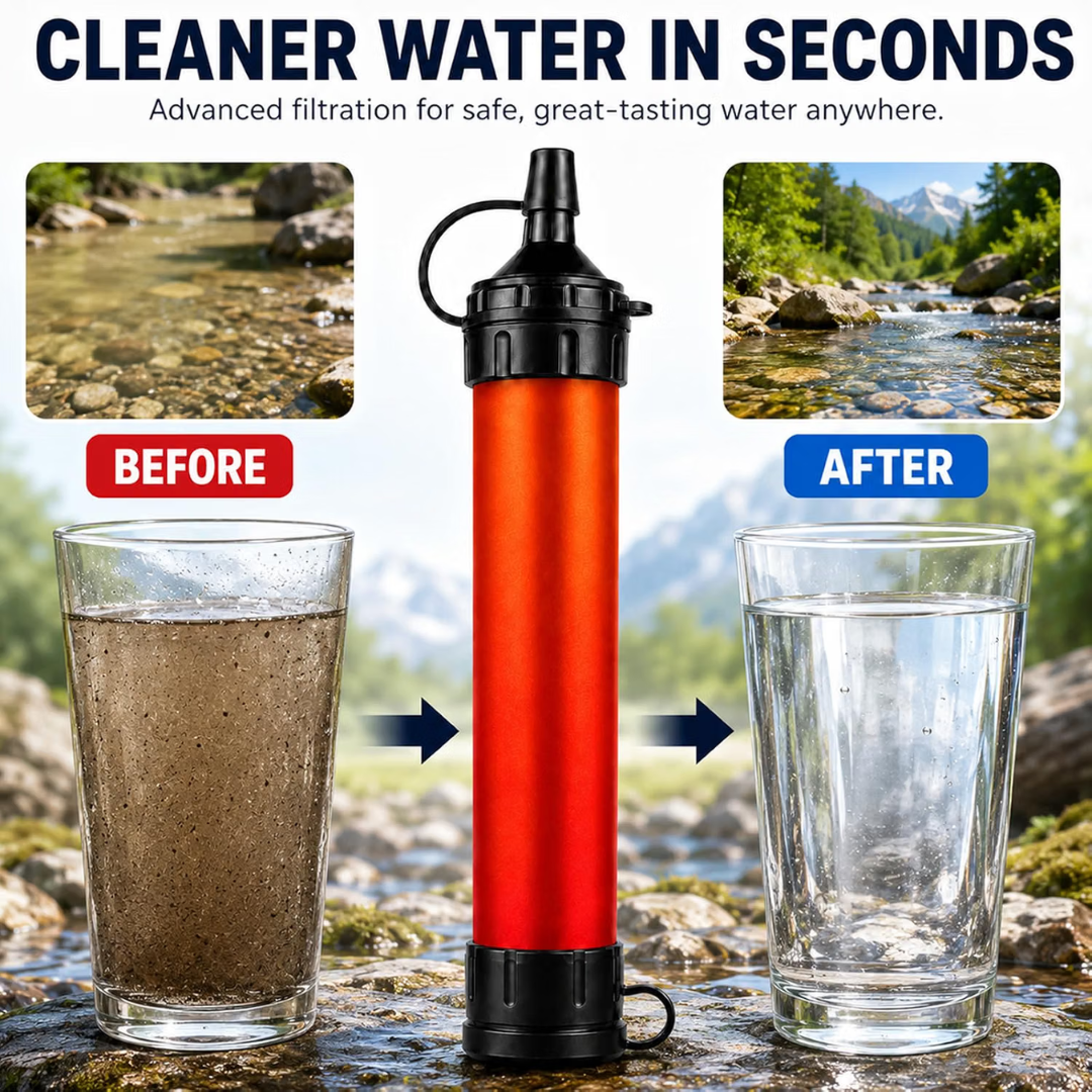 RAVIK Survival Straw (Upgraded Version) - Official Retailer
